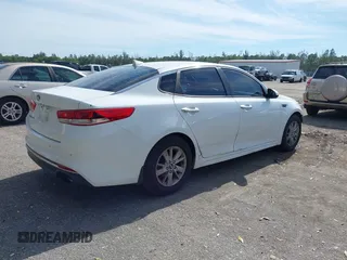 2018 Kia Optima S with VIN 5XXGT4L34JG196074, listed as a IAAI auction lot 41335248 with 88,325 mi miles. Bid and sale history available at carsss.com. Image 4.