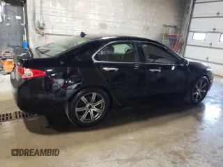 2011 Acura TSX with VIN JH4CU2F61BC013168, listed as a Copart auction lot 64827635 with 185,147 mi miles and Salvage title. Bid and sale history available at DreamBid. Image 3.
