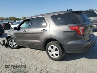 2016 Ford Utility Police Interceptor with VIN 1FM5K8AR9GGD04338, listed as a Copart auction lot 75249224 with 0 mi miles and Salvage Title. Bid and sale history available at carsss.com. Image 2.