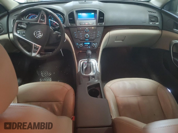 2011 Buick Regal CXL RL5 with VIN W04GT5GC4B1013425, listed as a Copart auction lot 81130654 with 134,166 mi miles and Salvage Title. Bid and sale history available at DreamBid. Image 8.