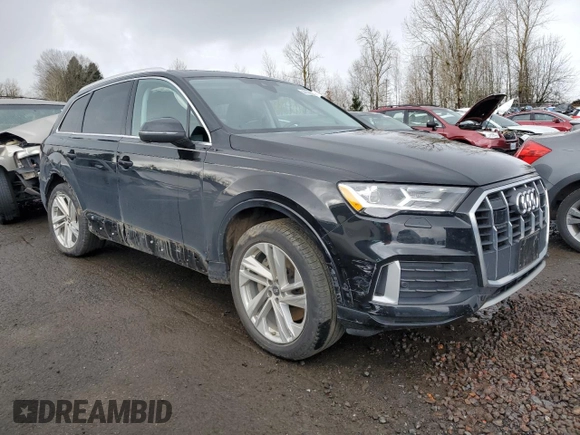 2023 Audi Q7 Premium z VIN WA1ACBF77PD007634, wystawiony jako Copart lot #44728525 z przebiegiem 24 019 mil mil oraz Szkoda całkowita • Salvage title. Historia ofert i sprzedaży dostępna na DreamBid. Obrazek 4.