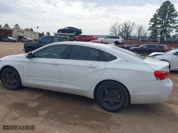 2016 Chevrolet Impala LS with VIN 2G11Z5SA3G9119697, listed as a IAAI auction lot 41688523 with 196,790 mi miles. Bid and sale history available at carsss.com. Image 14.