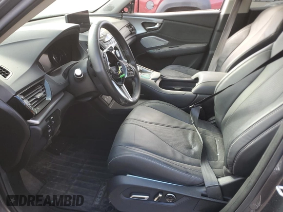 2021 Acura RDX w/Technology Package with VIN 5J8TC2H57ML038587, listed as a Copart auction lot 46600414 with 0 mi miles and Salvage Title. Bid and sale history available at carsss.com. Image 7.