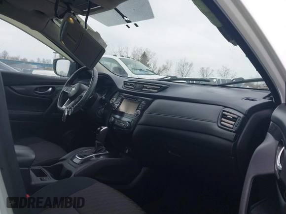 2017 Nissan Rogue SV with VIN 5N1AT2MV9HC794645, listed as a IAAI auction lot 42005802 with 66,707 mi miles. Bid and sale history available at carsss.com. Image 5.
