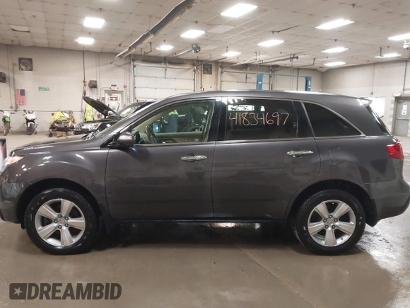 2010 Acura MDX Technology Pkg with VIN 2HNYD2H6XAH515333, listed as a IAAI auction lot 41834679 with 128,224 mi miles. Bid and sale history available at carsss.com. Image 15.