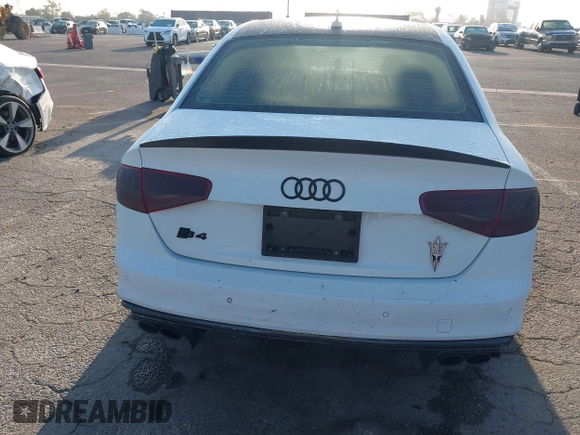 2013 Audi S4 Premium Plus with VIN WAUBGAFL3DA255394, listed as a IAAI auction lot 41965354 with 125,756 mi miles and . Bid and sale history available at DreamBid. Image 17.