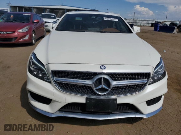 2016 Mercedes-Benz CLS with VIN WDDLJ6HB6GA170330, listed as a Copart auction lot 66356944 with 66,663 mi miles and Salvage Title. Bid and sale history available at carsss.com. Image 5.