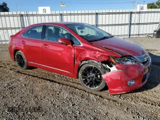 2011 Lexus HS with VIN JTHBB1BA9B2045975, listed as a Copart auction lot 77708264 with 67,427 mi miles and Salvage Title. Bid and sale history available at carsss.com. Image 4.