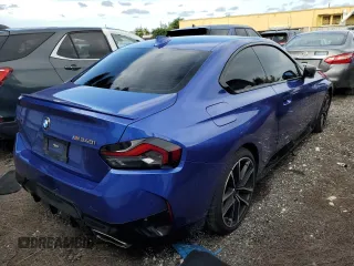 2022 BMW 2 Series M240i xDrive with VIN 3MW53CM09N8C50310, listed as a Copart auction lot 49436413 with 18,687 mi miles. Bid and sale history available at carsss.com. Image 3.