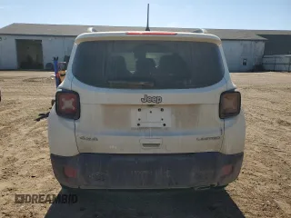 2021 Jeep Renegade Limited with VIN ZACNJDD14MPN00270, listed as a Copart auction lot 48461645 with 82,883 mi miles and Non repairable. Bid and sale history available at DreamBid. Image 6.