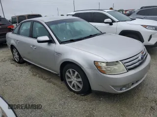2008 Ford Taurus SEL with VIN 1FAHP24WX8G112354, listed as a Copart auction lot 74076874 with 0 mi miles and Salvage Title. Bid and sale history available at carsss.com. Image 4.