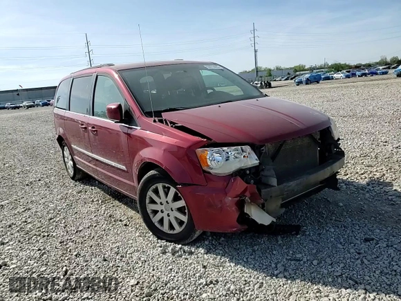 2014 Chrysler Town & Country Touring with VIN 2C4RC1BG9ER272669, listed as a Copart auction lot 53273665 with 182,766 mi miles and Salvage Title. Bid and sale history available at DreamBid. Image 15.