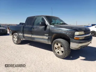 2001 Chevrolet Silverado 1500 LS with VIN 2GCEK19T311166246, listed as a Copart auction lot 46869555 with 327,121 mi miles and Salvage Title. Bid and sale history available at DreamBid. Image 4.