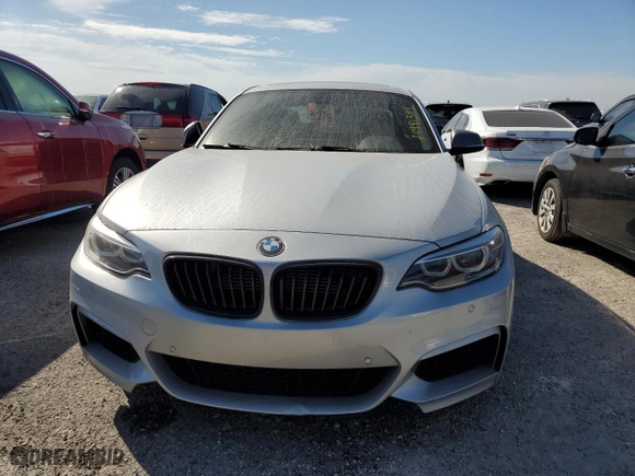2017 BMW 2 Series M240i with VIN WBA2G1C38HV639531, listed as a Copart auction lot 74991384 with 89,581 mi miles and Non Repairable. Bid and sale history available at carsss.com. Image 5.