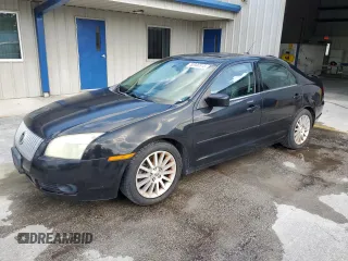 2009 Mercury Milan Premier with VIN 3MEHM021X9R617642, listed as a Copart auction lot 52946915 with 128,038 mi miles and Salvage Title. Bid and sale history available at carsss.com. Image 1.