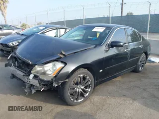 2008 Infiniti M with VIN JNKAY01E18M606546, listed as a IAAI auction lot 42614288 with 161,499 mi miles and . Bid and sale history available at DreamBid. Image 2.