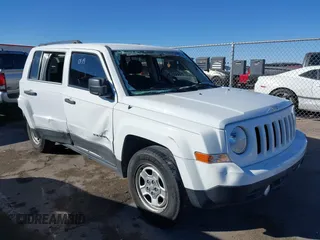 2017 Jeep Patriot Sport SE with VIN 1C4NJPBA2HD186534, listed as a IAAI auction lot 41309847 with 55,432 mi miles and . Bid and sale history available at DreamBid. Image 1.