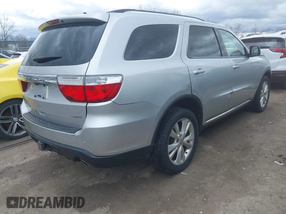 2012 Dodge Durango Crew with VIN 1C4SDJDT7CC309362, listed as a IAAI auction lot 41995500 with 227,049 mi miles and . Bid and sale history available at carsss.com. Image 4.