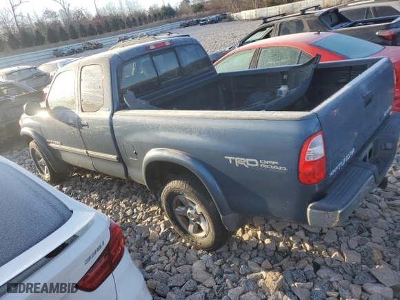 2005 Toyota Tundra SR5 with VIN 5TBBT44155S458155, listed as a Copart auction lot 87911765 with 75,773 mi miles and Salvage Title. Bid and sale history available at carsss.com. Image 2.