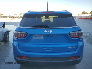 2022 Jeep Compass Latitude with VIN 3C4NJCBB7NT119404, listed as a Copart auction lot 81812534 with 48,743 mi miles and Salvage Title. Bid and sale history available at DreamBid. Image 6.