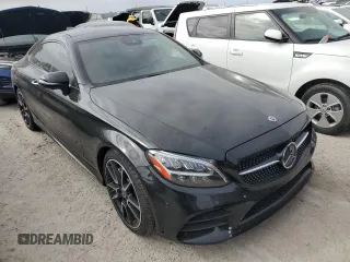 2021 Mercedes-Benz C 300 with VIN W1KWJ8DB9MG100604, listed as a Copart auction lot 76782194 with Not provided miles and Non repairable. Bid and sale history available at DreamBid. Image 4.