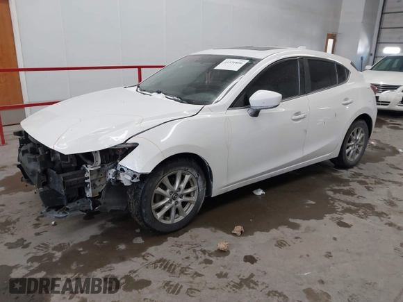 2015 Mazda Mazda3 i Touring with VIN 3MZBM1L76FM178980, listed as a IAAI auction lot 41570806 with 155,064 mi miles. Bid and sale history available at carsss.com. Image 2.