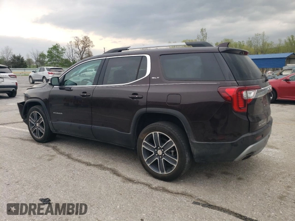 2020 GMC Acadia SLT z VIN 1GKKNMLSXLZ169445, wystawiony jako Copart lot #53445145 z przebiegiem 32 860 mil mil oraz Szkoda całkowita • Salvage title. Historia ofert i sprzedaży dostępna na DreamBid. Obrazek 2.
