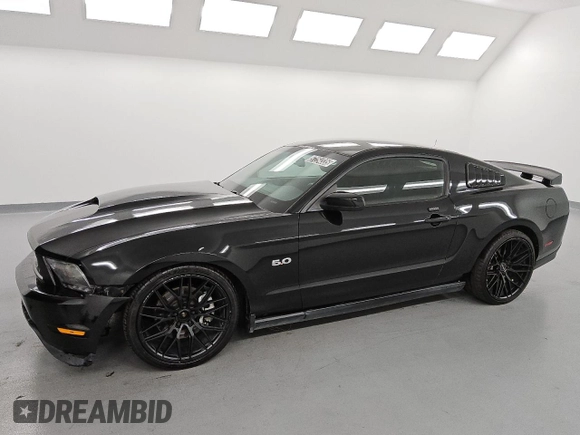 2011 Ford Mustang GT with VIN 1ZVBP8CF8B5145938, listed as a Copart auction lot 57254335 with 78,108 mi miles and Clean title. Bid and sale history available at DreamBid. Image 1.