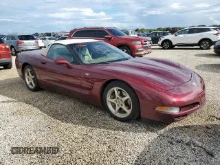 2003 Chevrolet Corvette with VIN 1G1YY32G535115457, listed as a Copart auction lot 74074604 with 0 mi miles and Salvage Title. Bid and sale history available at carsss.com. Image 4.