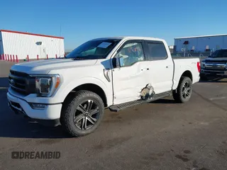 2021 Ford F-150 XL with VIN 1FTFW1E52MFA96820, listed as a IAAI auction lot 41420826 with 25,295 mi miles. Bid and sale history available at carsss.com. Image 18.
