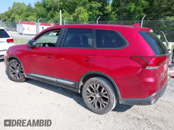 2018 Mitsubishi Outlander ES with VIN JA4AZ3A35JZ056835, listed as a IAAI auction lot 42391229 with 150,849 mi miles and . Bid and sale history available at DreamBid. Image 3.