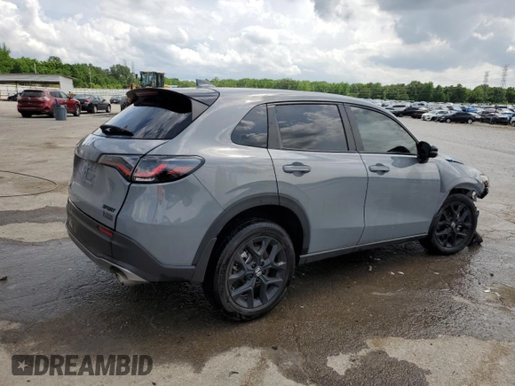 2024 Honda HR-V Sport z VIN 3CZRZ1H54RM760892, wystawiony jako Copart lot #54936985 z przebiegiem 20 220 mil mil oraz Szkoda całkowita • Salvage title. Historia ofert i sprzedaży dostępna na DreamBid. Obrazek 3.