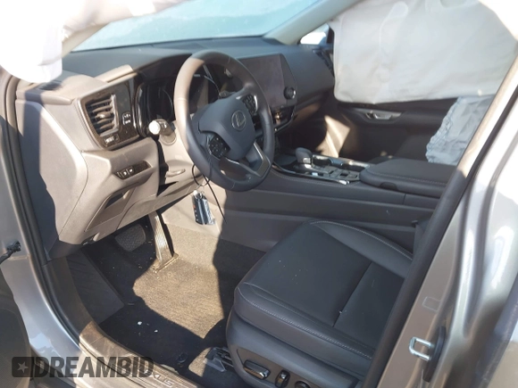 2024 Lexus NX with VIN 2T2AGCEZ7RC039708, listed as a IAAI auction lot 41343689 with 5,314 mi miles. Bid and sale history available at carsss.com. Image 5.