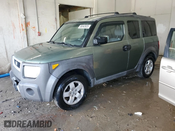2004 Honda Element EX with VIN 5J6YH18624L012112, listed as a Copart auction lot 58342825 with 205,305 mi miles and Salvage title. Bid and sale history available at DreamBid. Image 1.
