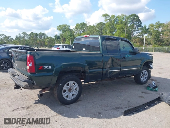 2005 Chevrolet Silverado 1500 Z71 with VIN 1GCEK19Z55Z290214, listed as a IAAI auction lot 41504269 with Not Provided miles and . Bid and sale history available at DreamBid. Image 4.