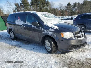 2019 Dodge Grand Caravan SE with VIN 2C4RDGBG8KR704535, listed as a Copart auction lot 42096825 with 51,060 mi miles and Salvage Title. Bid and sale history available at DreamBid. Image 4.
