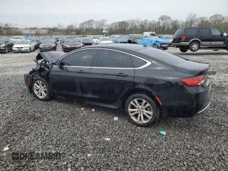 2015 Chrysler 200 Limited with VIN 1C3CCCAB3FN649281, listed as a Copart auction lot 50343895 with Not Provided miles and Salvage Title. Bid and sale history available at carsss.com. Image 2.