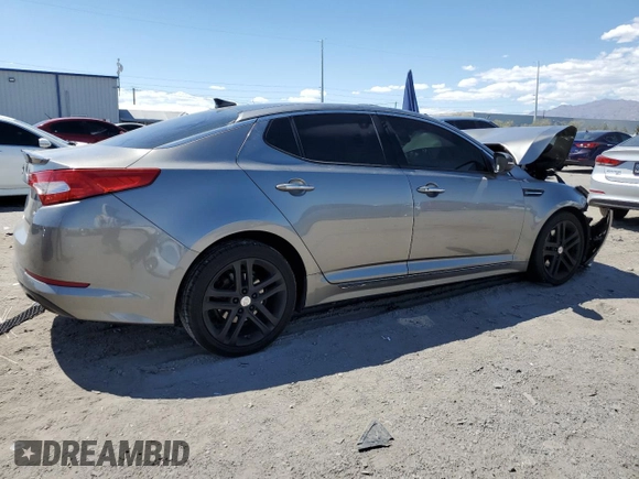2013 Kia Optima SX with VIN 5XXGR4A62DG154244, listed as a Copart auction lot 55768695 with 92,345 mi miles and Salvage title. Bid and sale history available at DreamBid. Image 3.