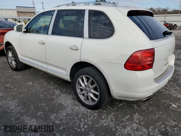 2005 Porsche Cayenne S with VIN WP1AB29P05LA63940, listed as a Copart auction lot 88130885 with 173,316 mi miles and Salvage Title. Bid and sale history available at carsss.com. Image 2.