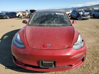 2018 Tesla Model 3 Long Range Battery with VIN 5YJ3E1EA6JF061684, listed as a Copart auction lot 48162895 with 72,664 mi miles and Salvage Title. Bid and sale history available at DreamBid. Image 5.