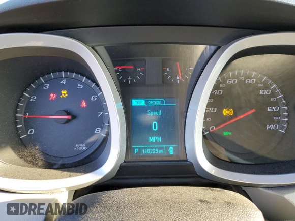 2015 Chevrolet Equinox LS with VIN 2GNALAEK3F1118284, listed as a Copart auction lot 50038275 with 140,225 mi miles and Salvage Title. Bid and sale history available at DreamBid. Image 9.
