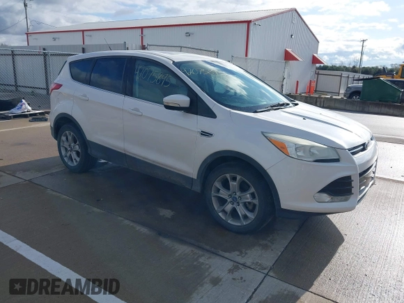 2013 Ford Escape SEL with VIN 1FMCU9H94DUB29989, listed as a IAAI auction lot 42075895 with 147,242 mi miles and . Bid and sale history available at DreamBid. Image 1.