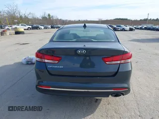 2016 Kia Optima LX with VIN KNAGT4L30G5081448, listed as a IAAI auction lot 41887881 with 95,214 mi miles. Bid and sale history available at carsss.com. Image 16.