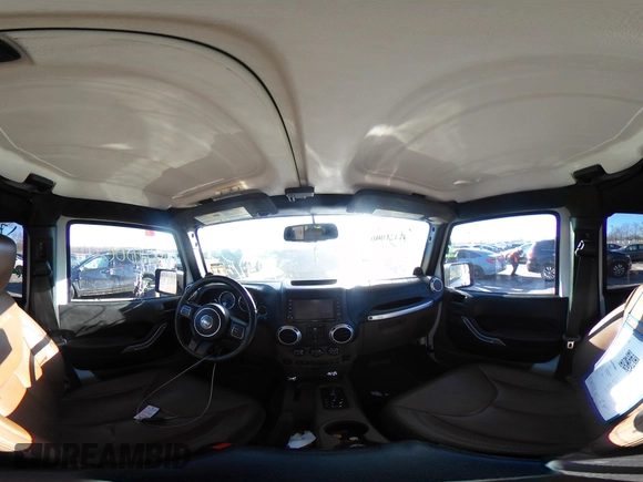 2013 Jeep Wrangler Unlimited Sahara with VIN 1C4BJWEG3DL658530, listed as a IAAI auction lot 41421006 with 115,321 mi miles and . Bid and sale history available at DreamBid. Image 19.