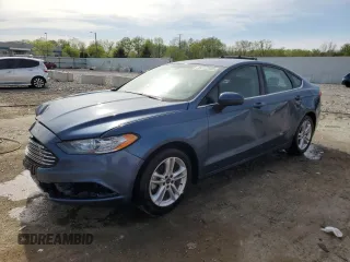 2018 Ford Fusion SE с VIN 3FA6P0HD8JR167016, выставлен на аукционе Copart как лот 54123905 с пробегом 142 451 миль миль и Списание • Salvage title. История ставок и продаж доступна на DreamBid. Изображение 1.