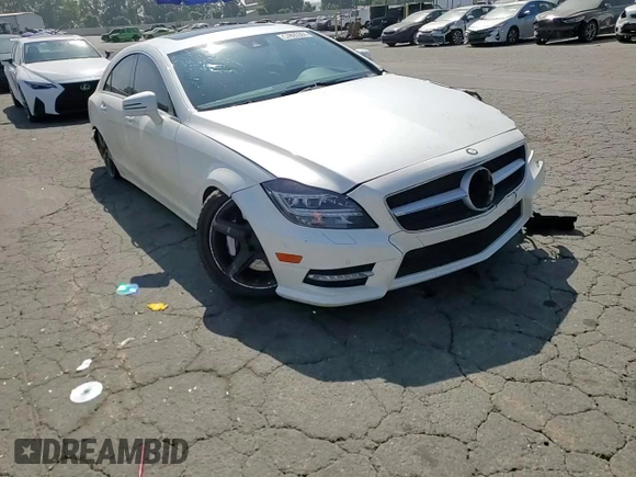 2013 Mercedes-Benz CLS-Class CLS 550 with VIN WDDLJ9BB4DA080535, listed as a Copart auction lot 57893384 with 64,413 mi miles and Salvage Title. Bid and sale history available at carsss.com. Image 10.