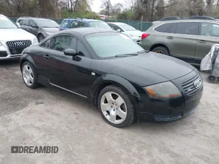 2001 Audi TT with VIN TRUWT28N911018897, listed as a IAAI auction lot 42019816 with 142,595 mi miles. Bid and sale history available at carsss.com. Image 1.