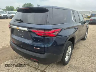 2022 Chevrolet Traverse LS with VIN 1GNEVLKW4NJ100587, listed as a IAAI auction lot 42623761 with 71,190 mi miles and . Bid and sale history available at DreamBid. Image 12.