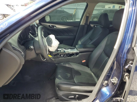 2021 Infiniti Q50 Luxe z VIN JN1EV7BP2MM706074, wystawiony jako Copart lot #54379675 z przebiegiem 29 170 mil mil oraz Szkoda całkowita • Salvage title. Historia ofert i sprzedaży dostępna na DreamBid. Obrazek 7.