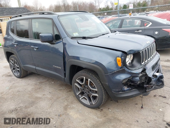 2021 Jeep Renegade Latitude с VIN ZACNJDBB8MPM29165, выставлен на аукционе IAAI как лот 41997461 с пробегом 37 970 миль миль и . История ставок и продаж доступна на DreamBid. Изображение 1.